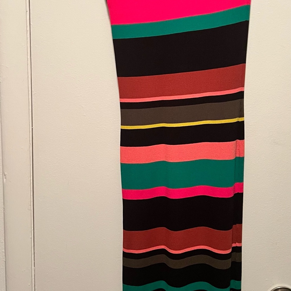 Colorful Sleeveless  Dress Size L